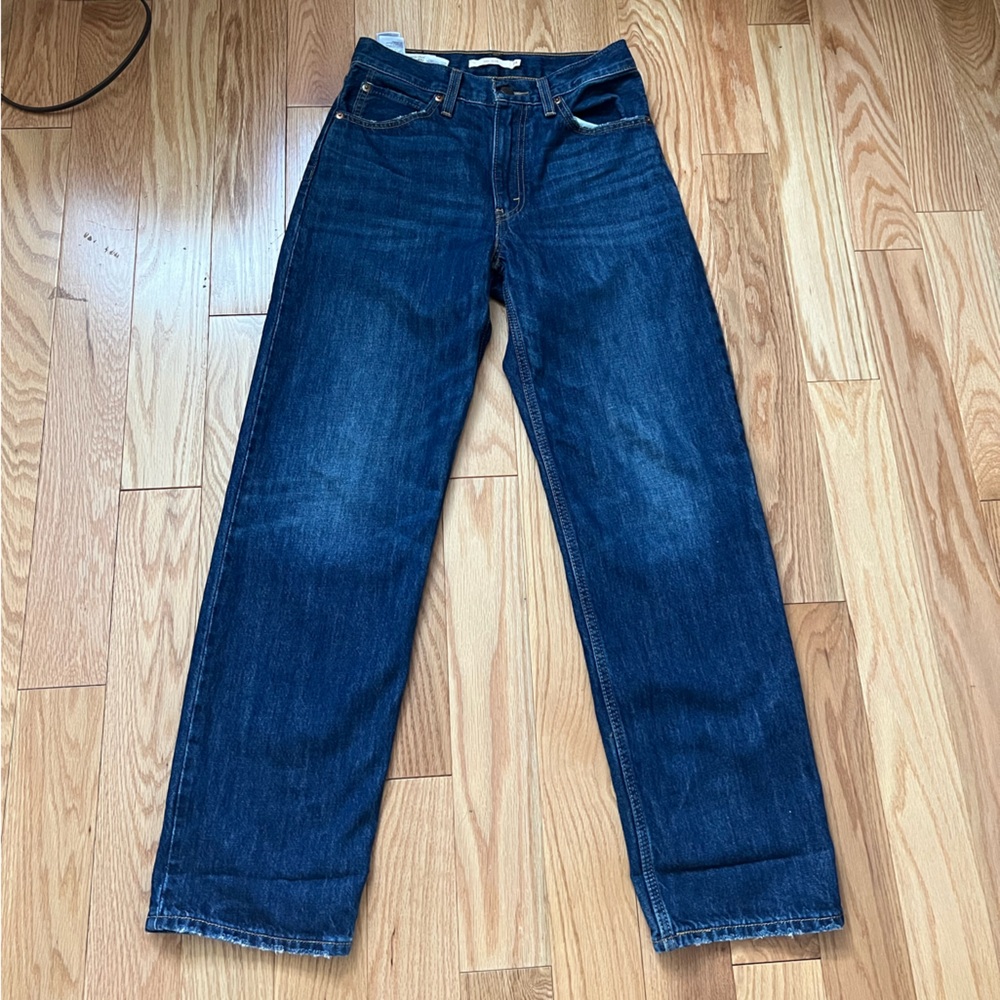 Levi’s Dark Wash Dad Jeans